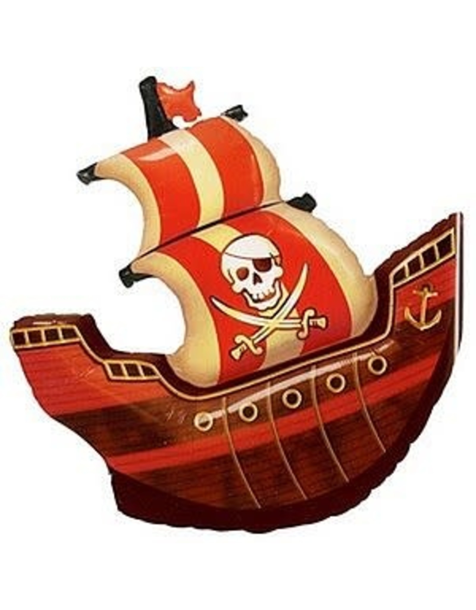 Qualatex Pirate Ship Super Shape Folie Ballon