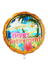 Qualatex "Happy Retirement" Folie Ballon