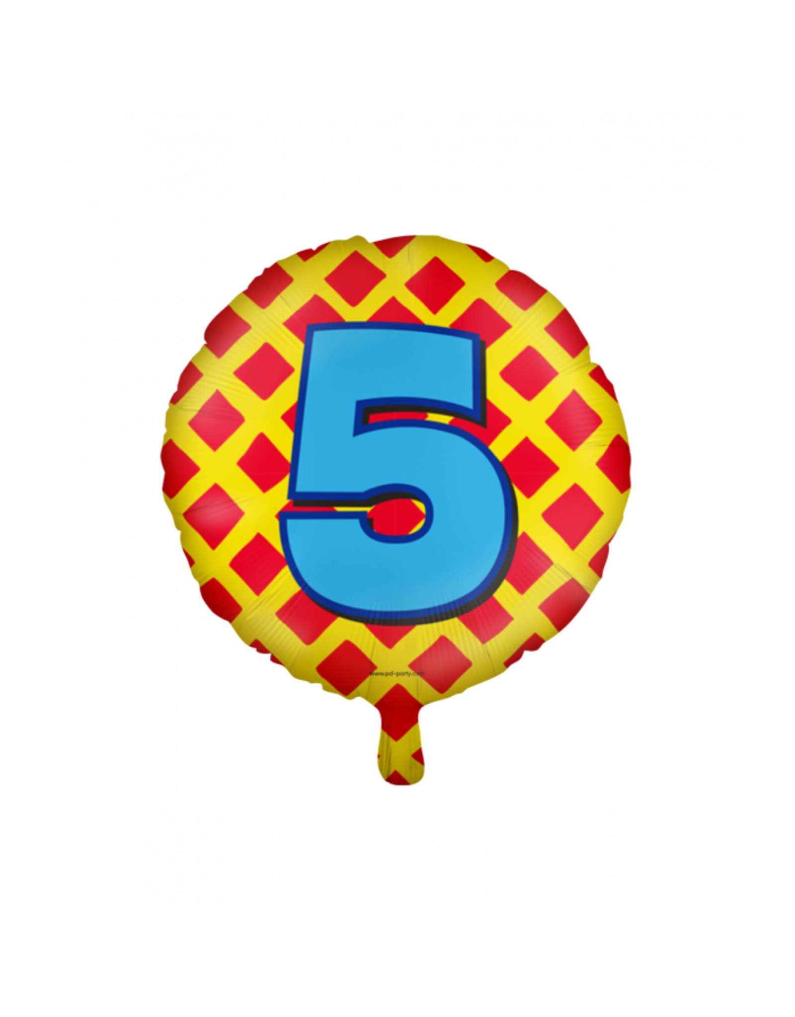 Happy Foil Balloon met leeftijd