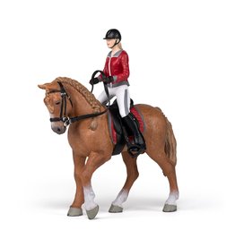 Papo Walking Horse with Riding Girl (Papo 51564)