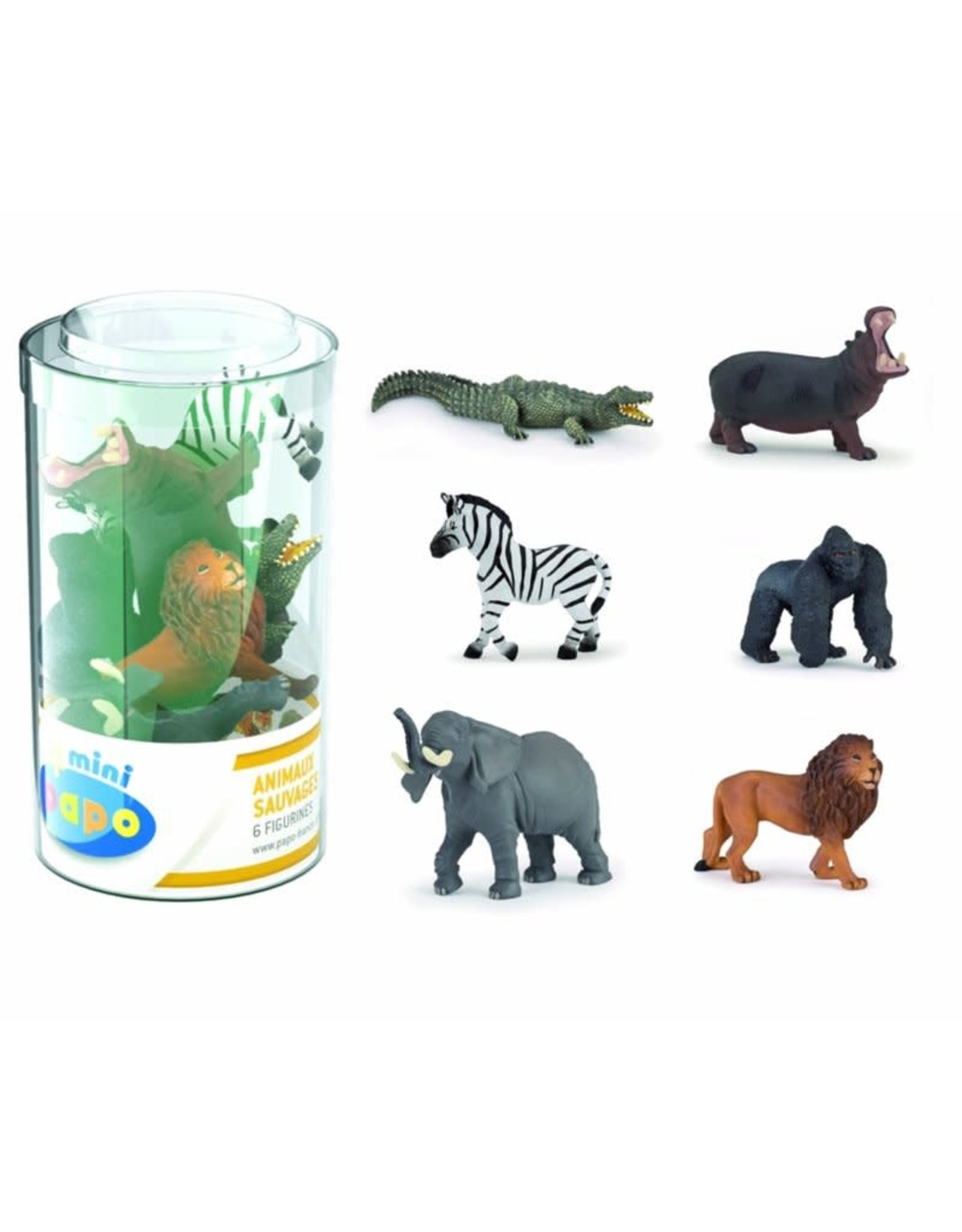 Papo Mini Set Wilde Dieren (Papo 33020)