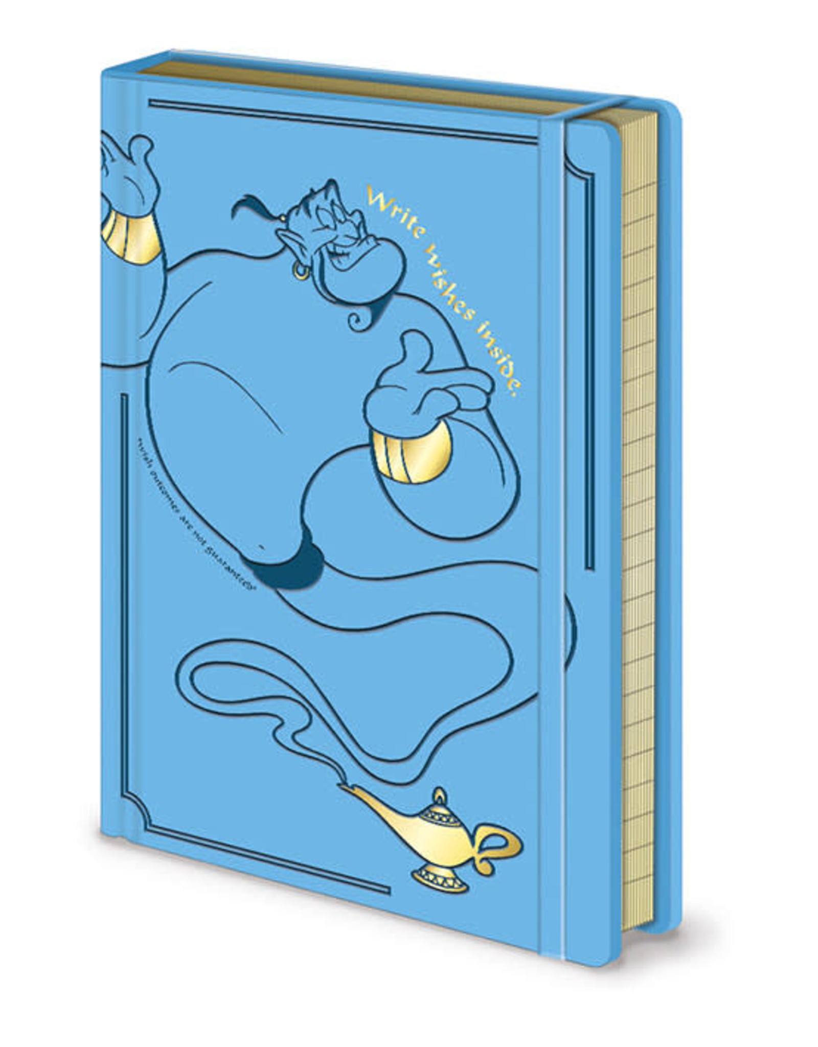 Disney Aladdin "Write Wishes Here" Premium Notebook