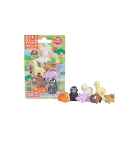 Iwako Puzzle Erasers "Savanna"