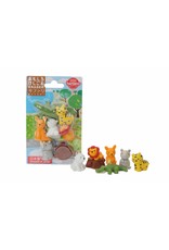 Iwako Puzzle Erasers "Safari"