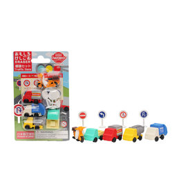 Iwako Puzzle Erasers "Traffic Signs"