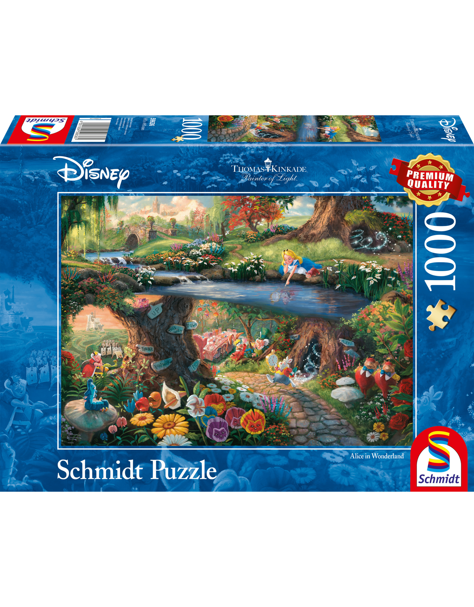 Schmidt Disney Puzzel "Alice in Wonderland"