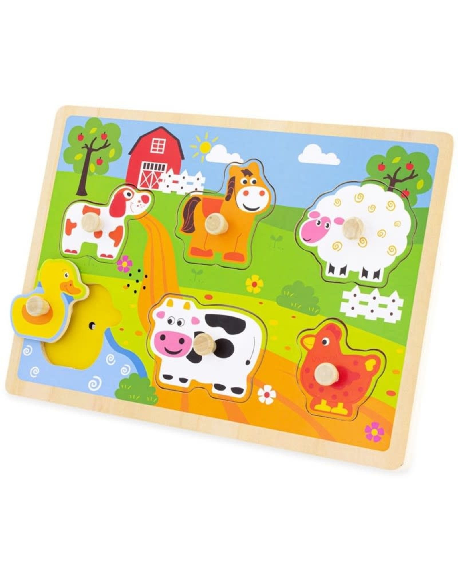 Puzzel met geluid "Boerderij"