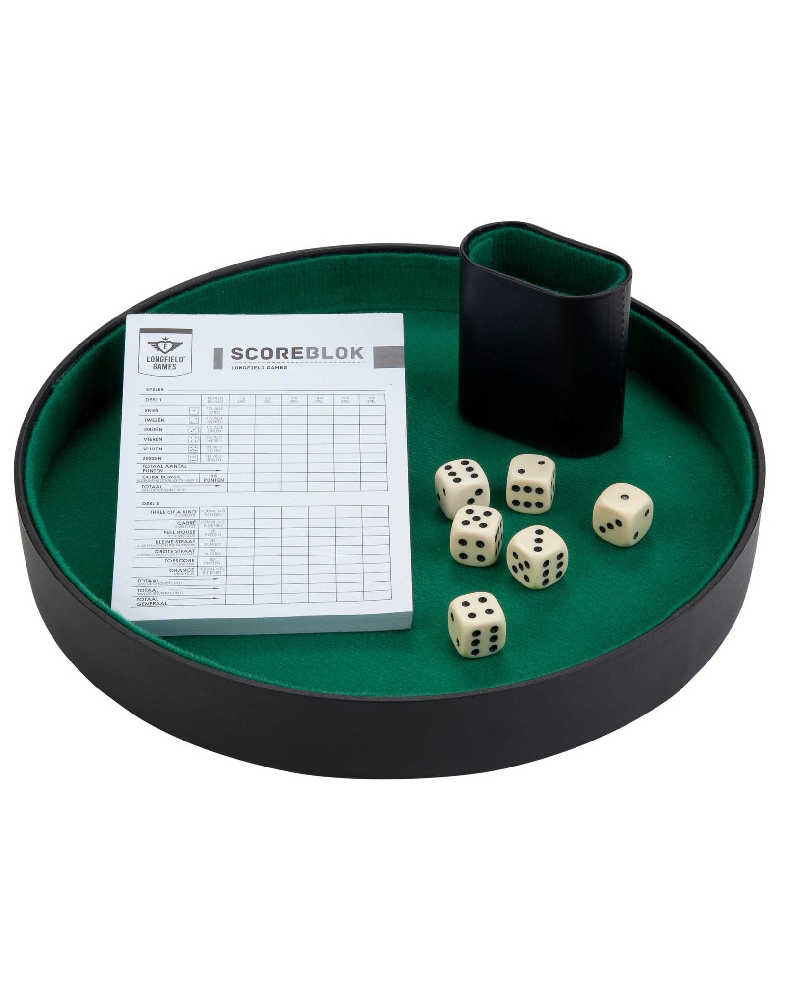 Longfield Games Dobbelset met Pokerpiste