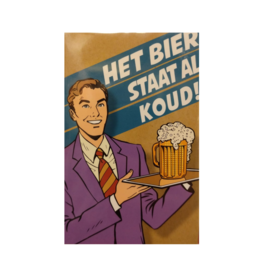 Uitnodigingen “Het bier staat al koud”