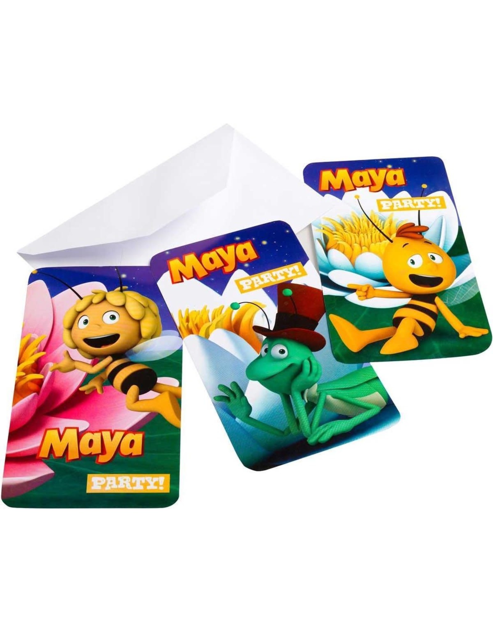 Uitnodigingen “Maya De Bij”
