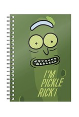 Rick and Morty Pickle Rick Spiral Notebook