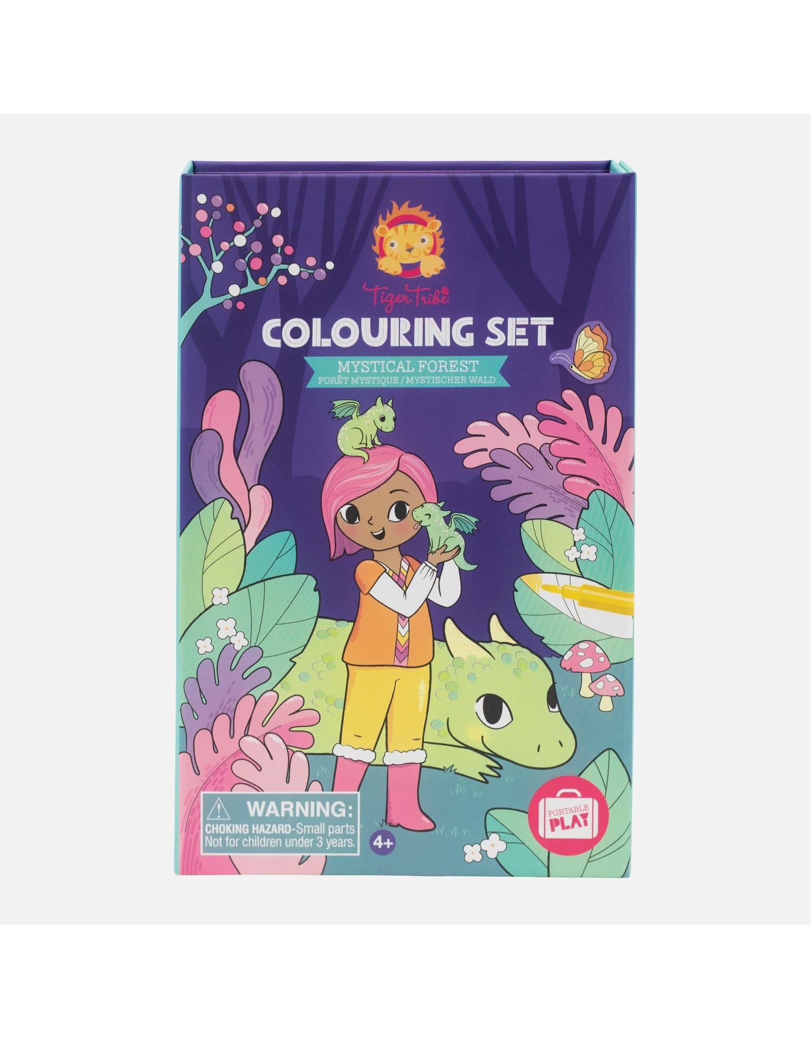 Tiger Tribe Colouring Set Mystical Forest