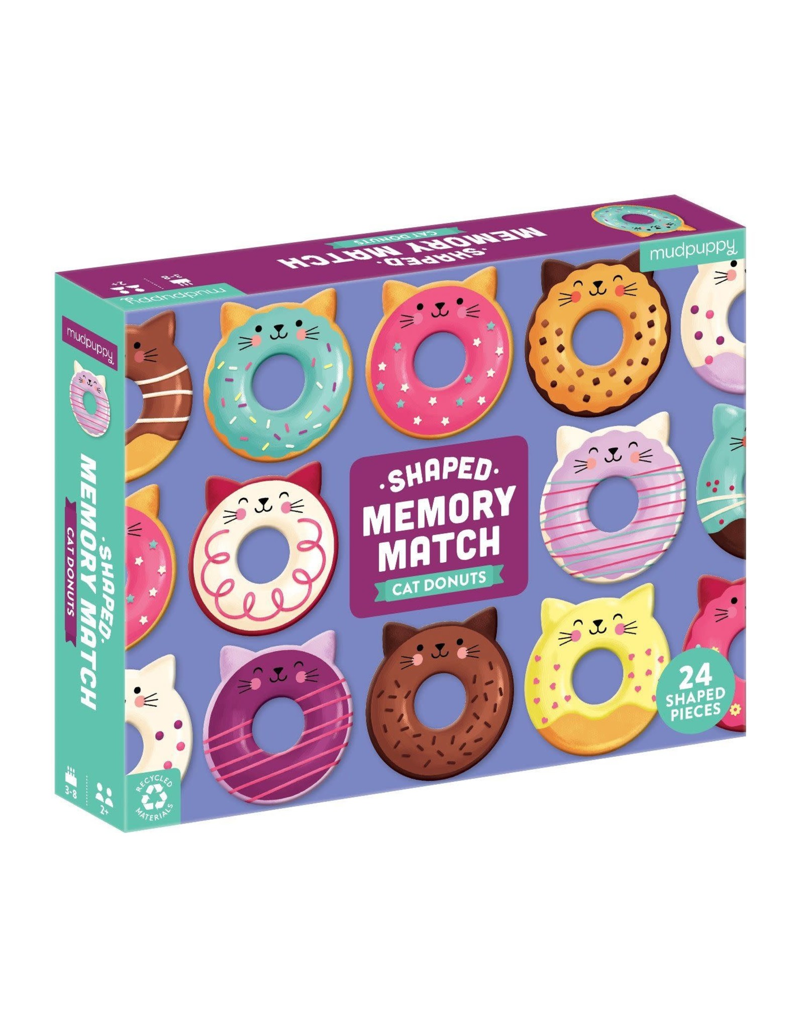 Mudpuppy Shaped Memory “Cat Donuts”