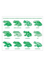 Mudpuppy Shaped Memory “Tropical Frogs”