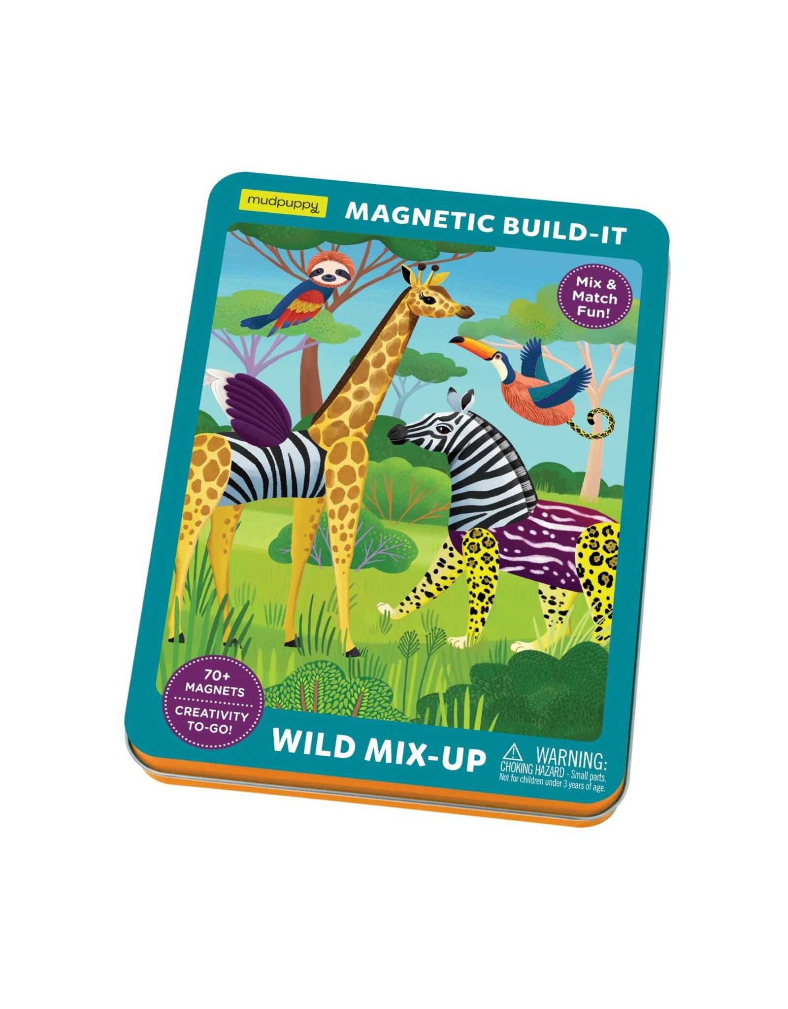 Mudpuppy Magnetic Tin Wild Mix-Up