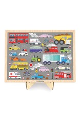 Mudpuppy Houten Display Puzzel "On The Move"