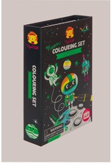 Tiger Tribe Neon Colouring Set Outer Space