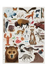 Crocodile Creek Crocodile Creek Puzzel (750pc) "World of North American Animals"