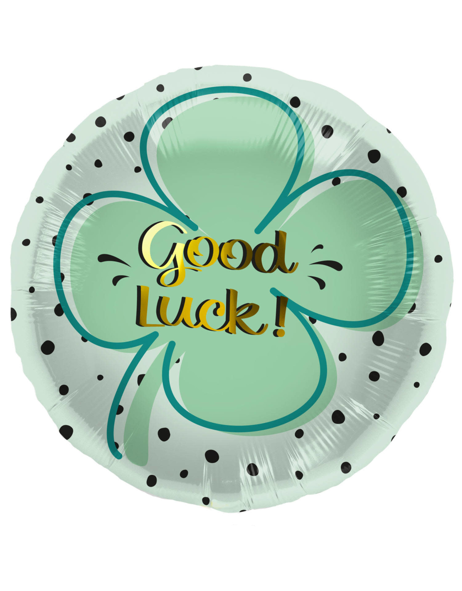 Good Luck Clover Foil Balloon