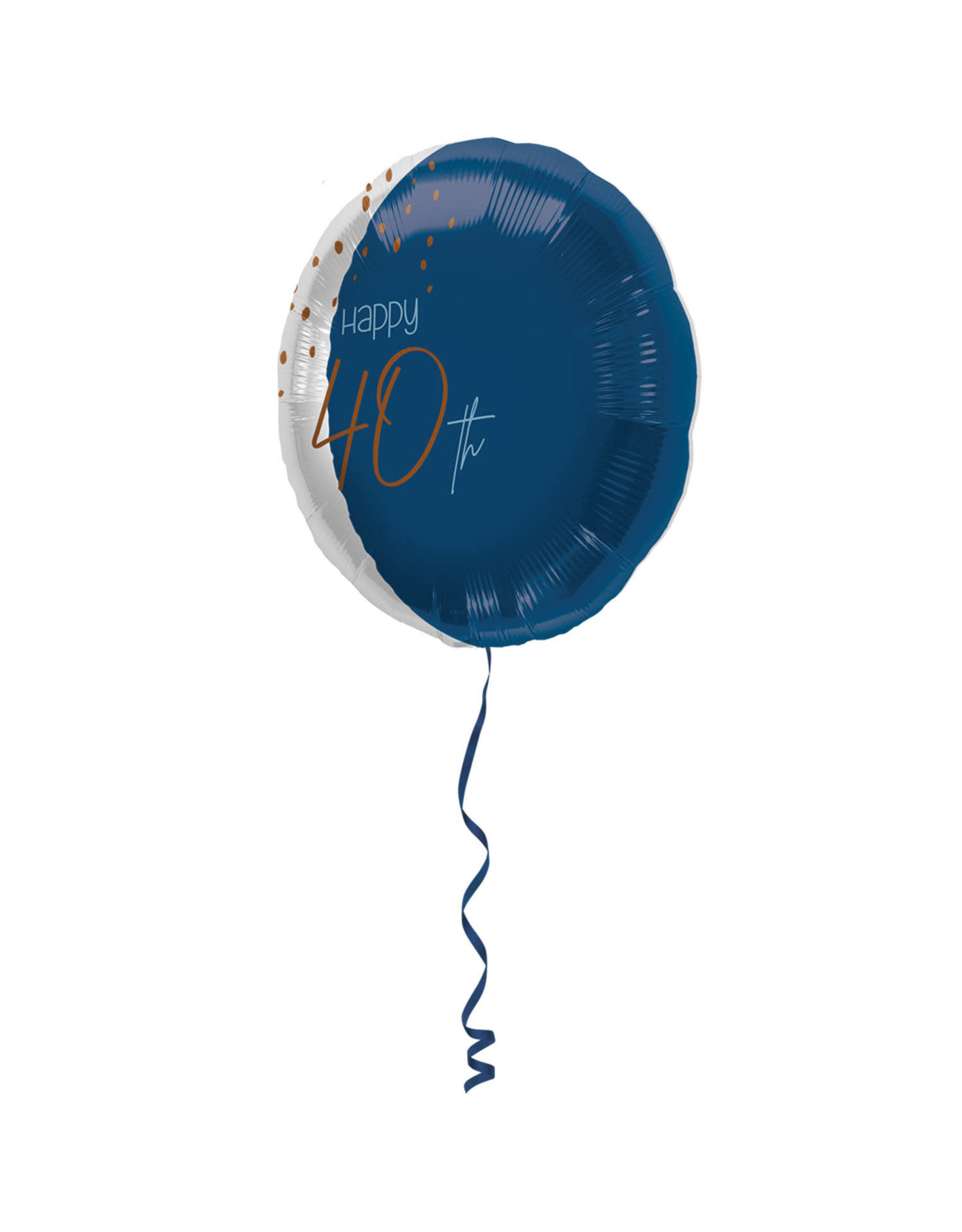 40 Jaar True Blue Folie Ballon