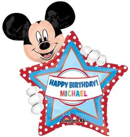 Personalise Mickey Mouse Folie Ballon