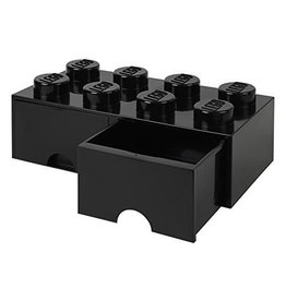 Lego Lego Storage Drawer Brick 8 Zwart