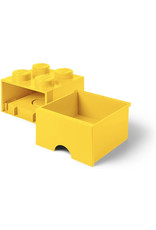 Lego Lego Storage Drawer Brick 4 Geel