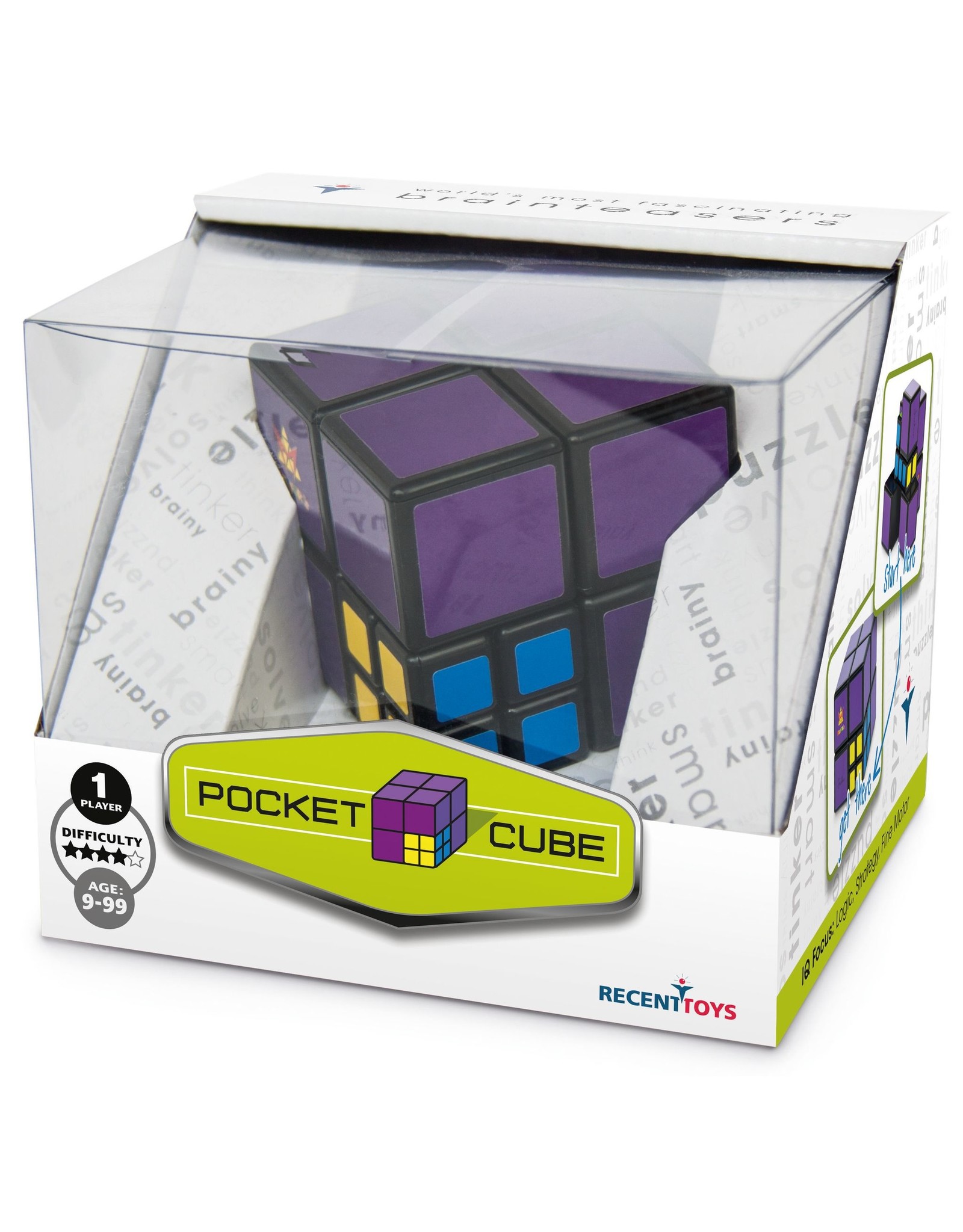 Recent Toys Pocket Cube Brainpuzzel