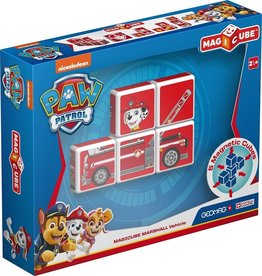 Geomag MagiCube Paw Patrol Marshall Fire Truck