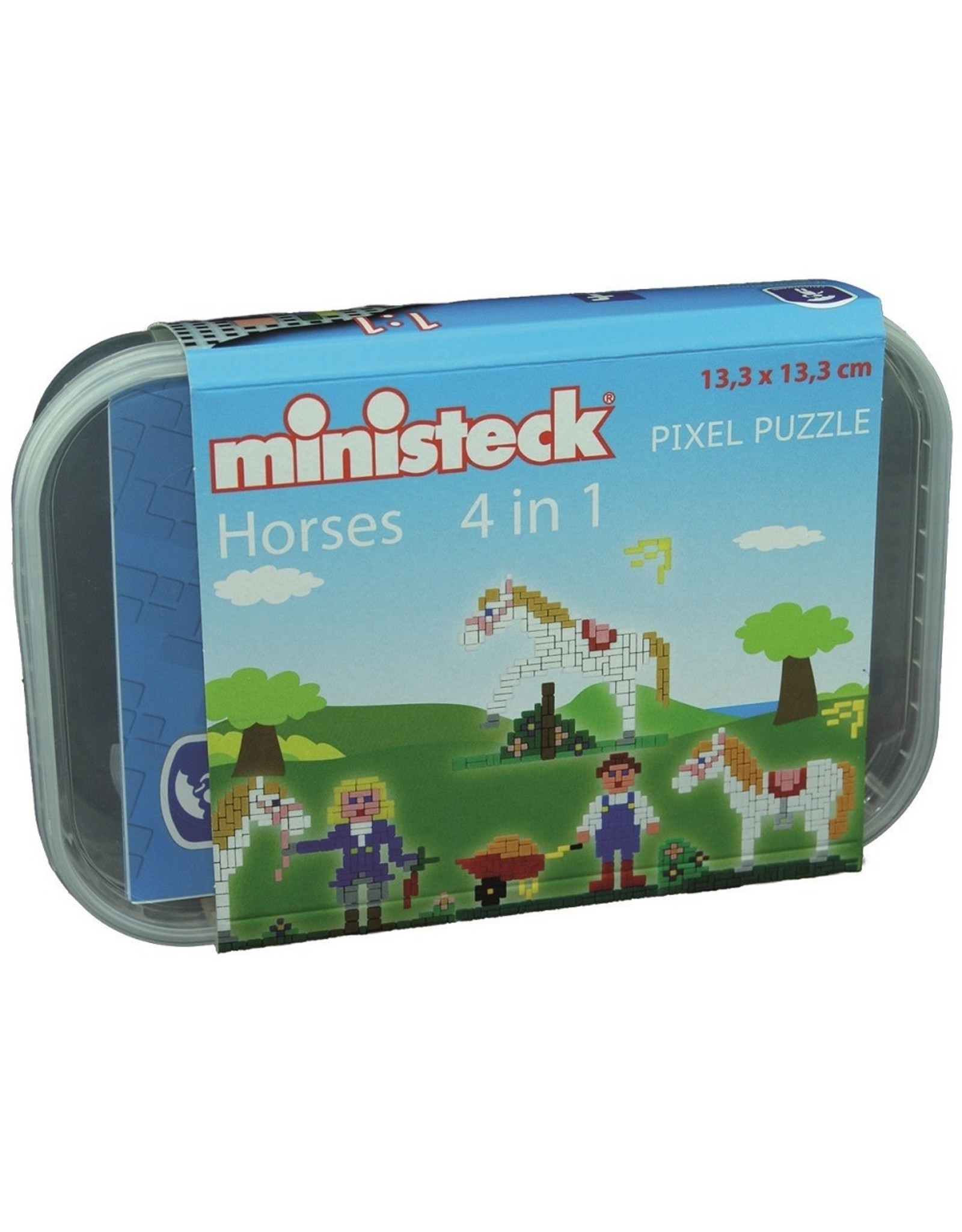 Ministeck Ministeck Plastic Box “Horsestable”