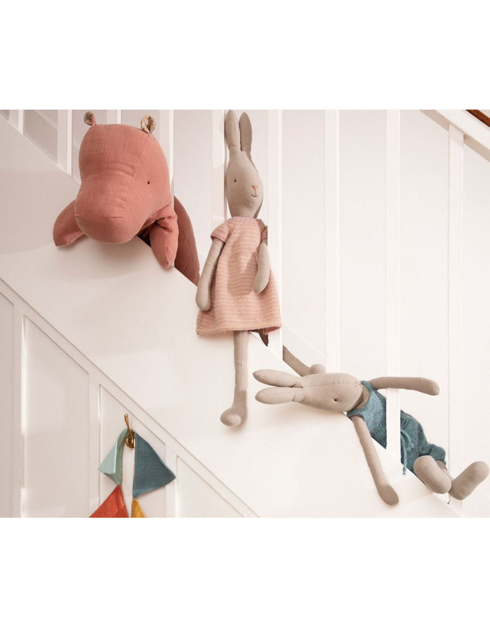Maileg Rabbit - Knitted Overalls
