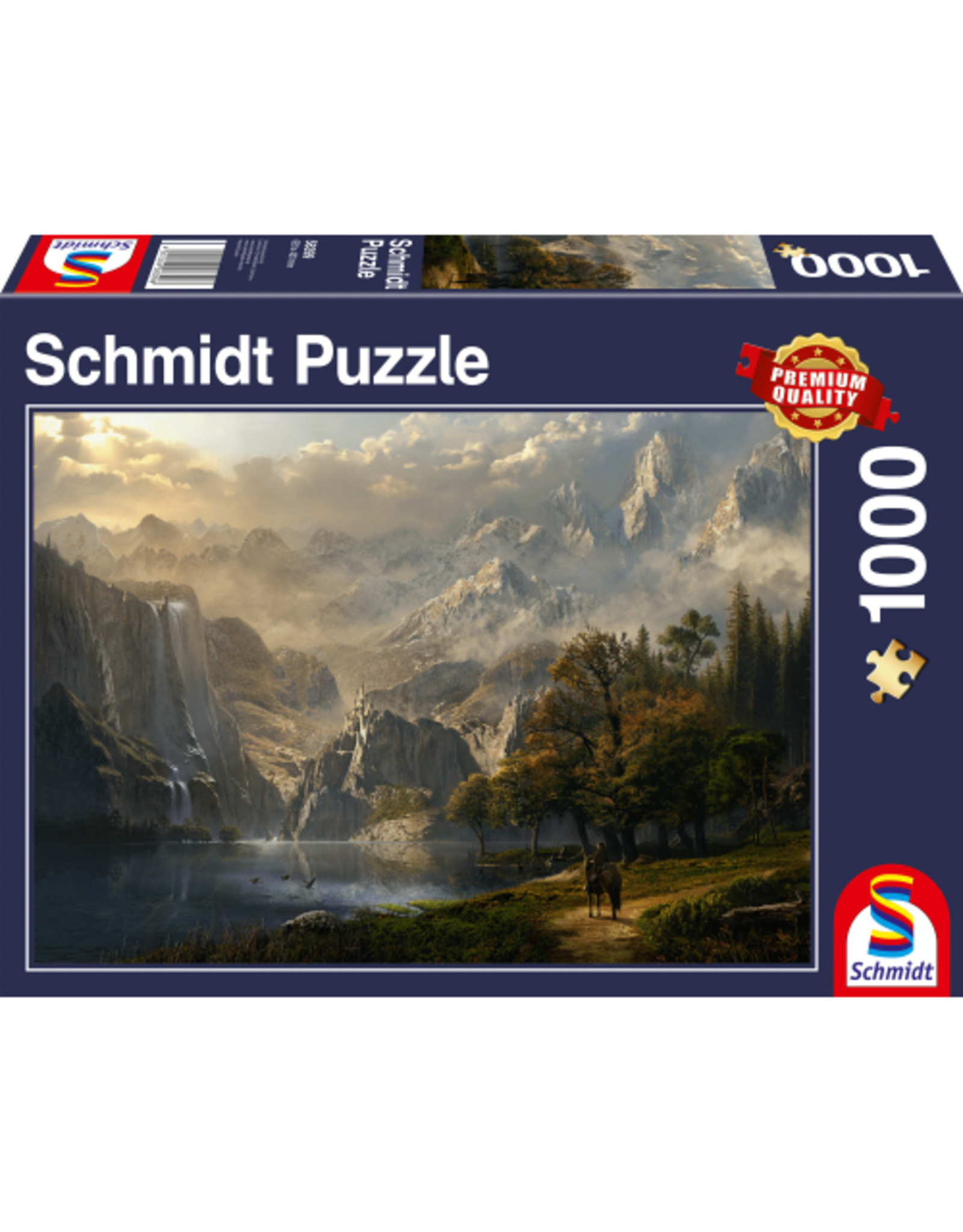 Schmidt Schmidt Puzzle "Idyllische Waterval"