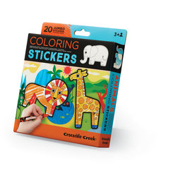 Crocodile Creek Coloring Stickers "Animals"