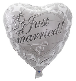 Just Married Foil Balloon