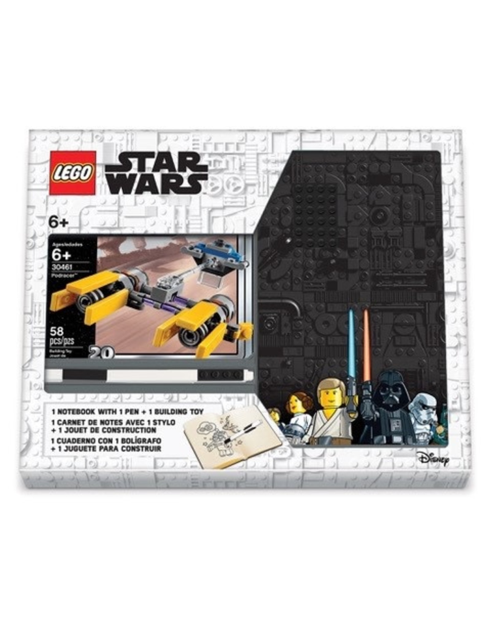Lego LEGO Star Wars Notebook  w/Pen+building toy