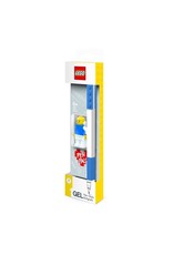 Lego Gel Pen Blue w/Minifig