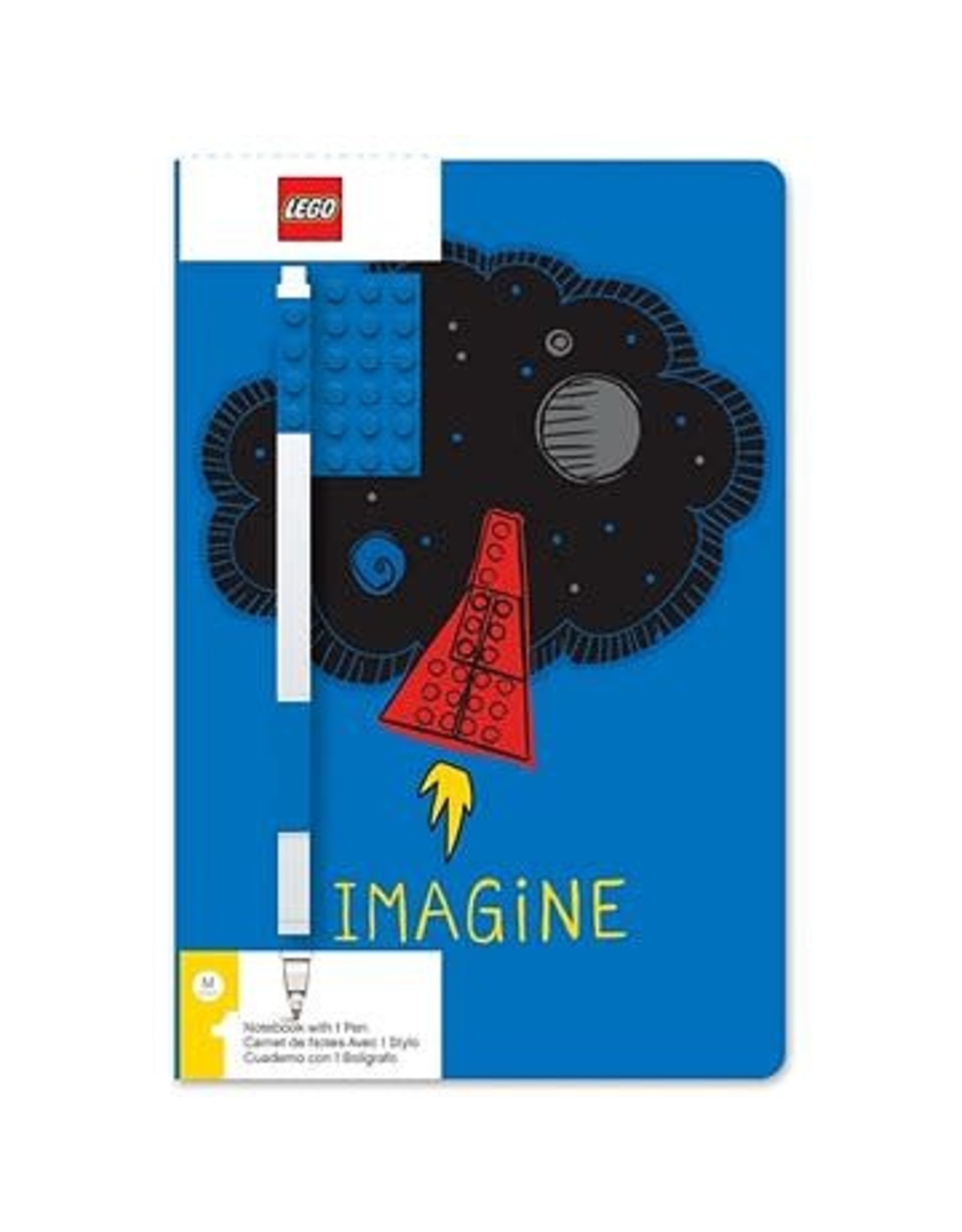 Lego Notebook Imagine w/Gel Pen