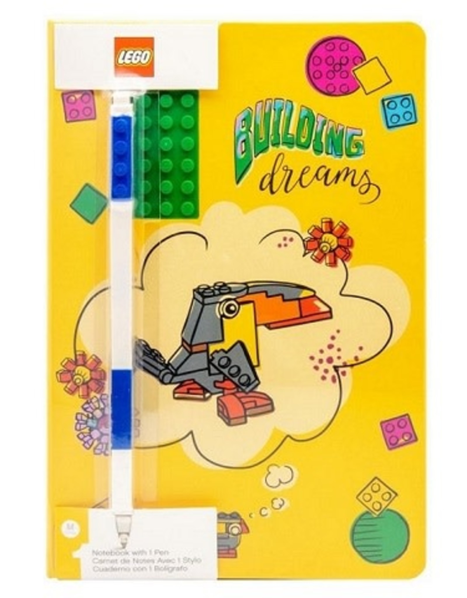 Lego Notebook Building Dream w/Gel Pen