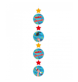 pd party Geslaagd Cartoon Hanging Deco