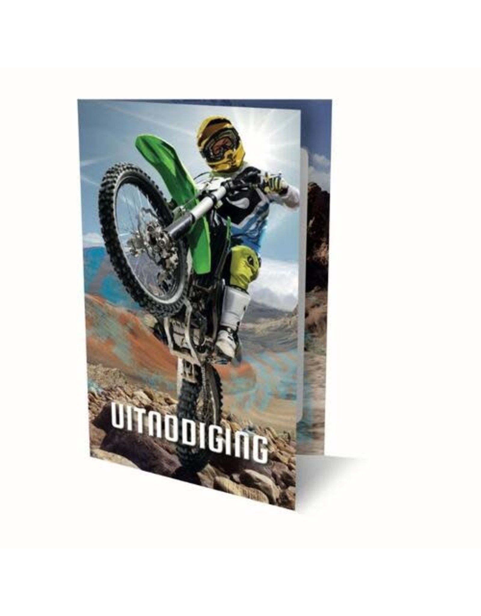 Uitnodigingen “Motor Cross”