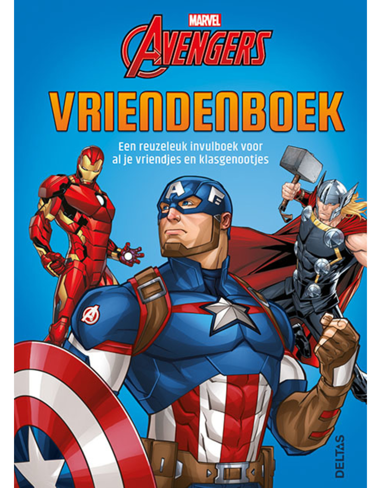 Deltas Vriendenboek Marvel Avengers