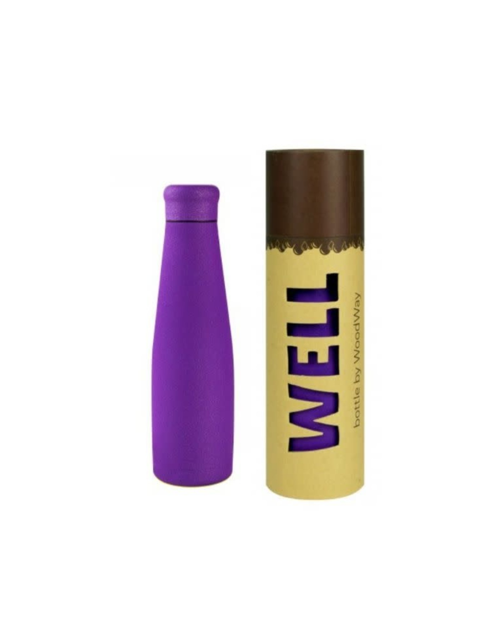 Well Thermosfles 550 ml Purple Glitter