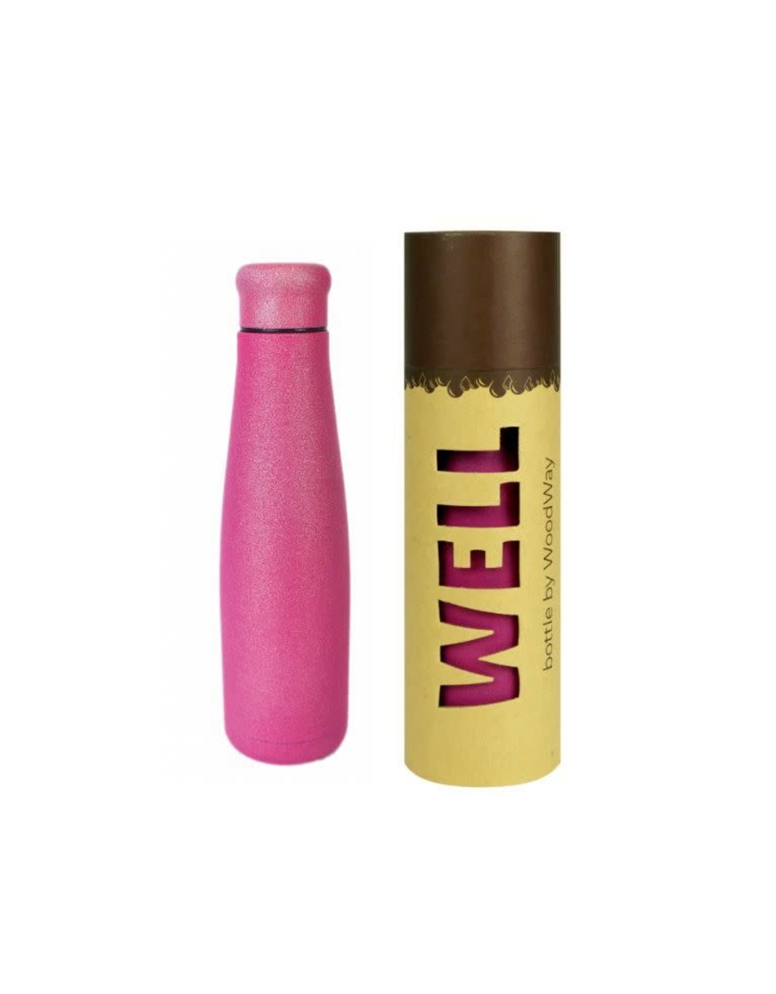 Well Thermosfles 550 ml Pink Glitter