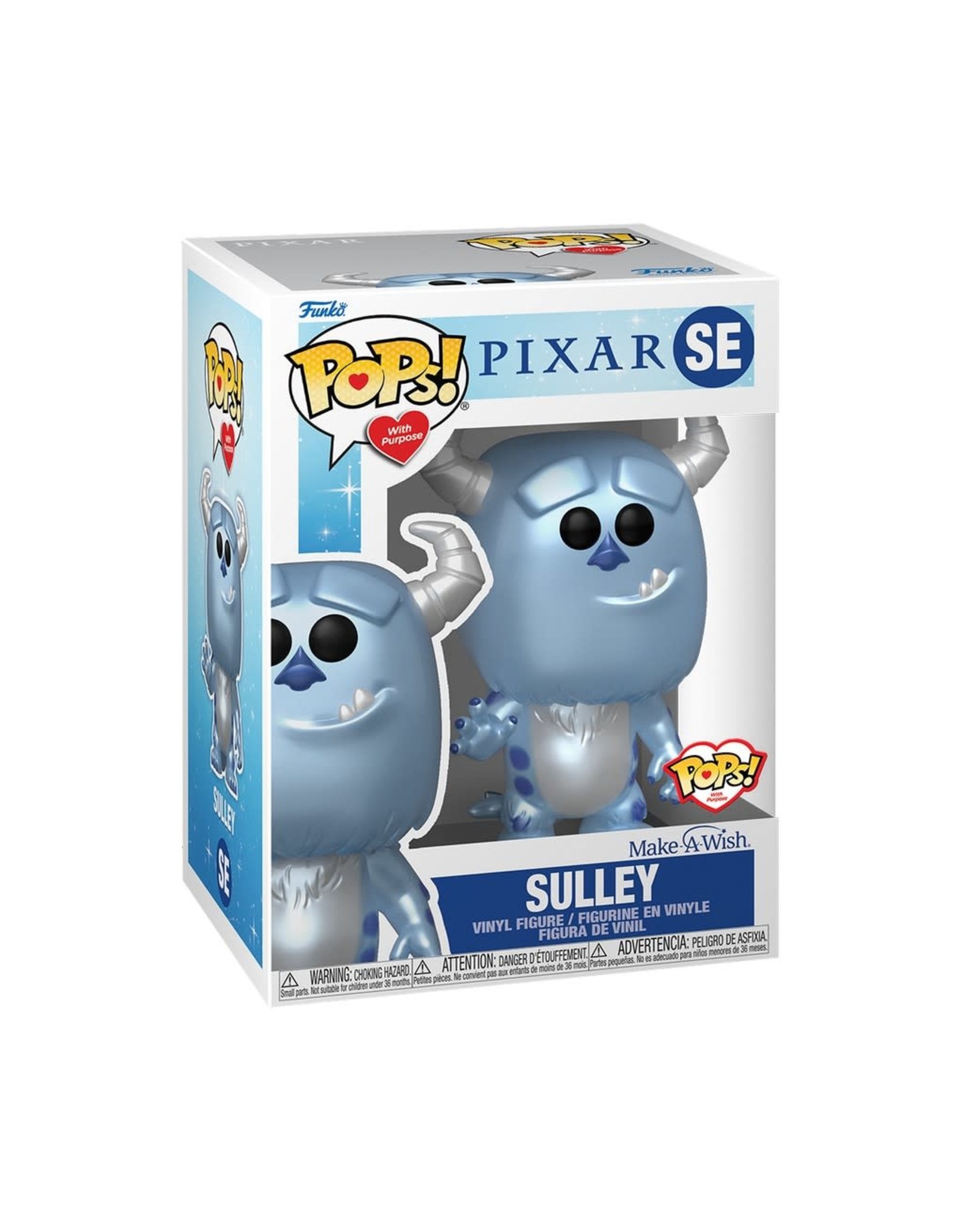 Funko Pop! Funko Pop! Disney Make-A-Wish  Sulley Metallic Blue