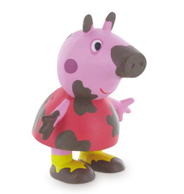 Peppa Pig Figuur - Peppa in de modder