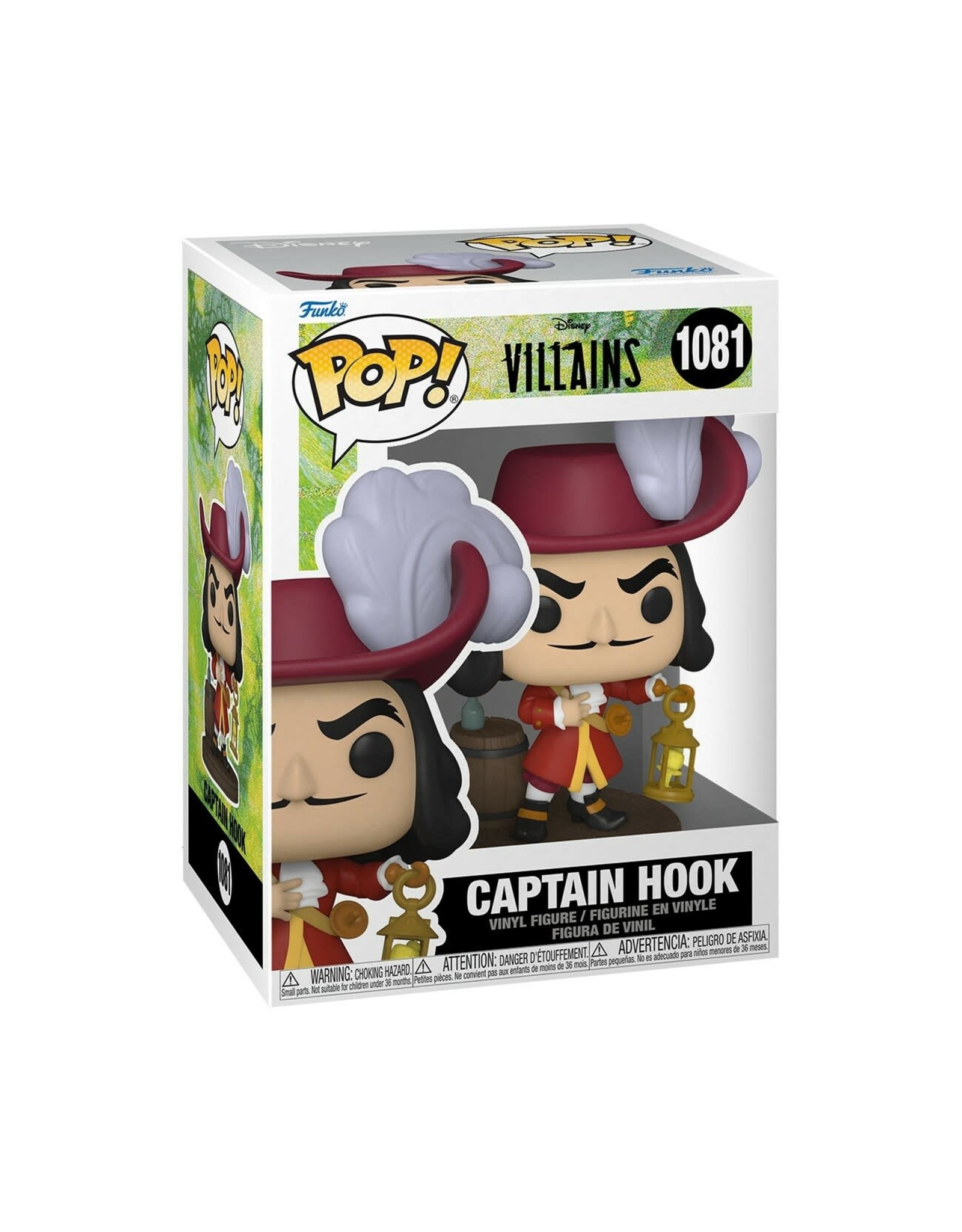 Funko Pop! Funko Pop! Disney nr1081 Villains - Captain Hook