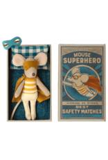 Maileg Super Hero Mouse in Matchbox