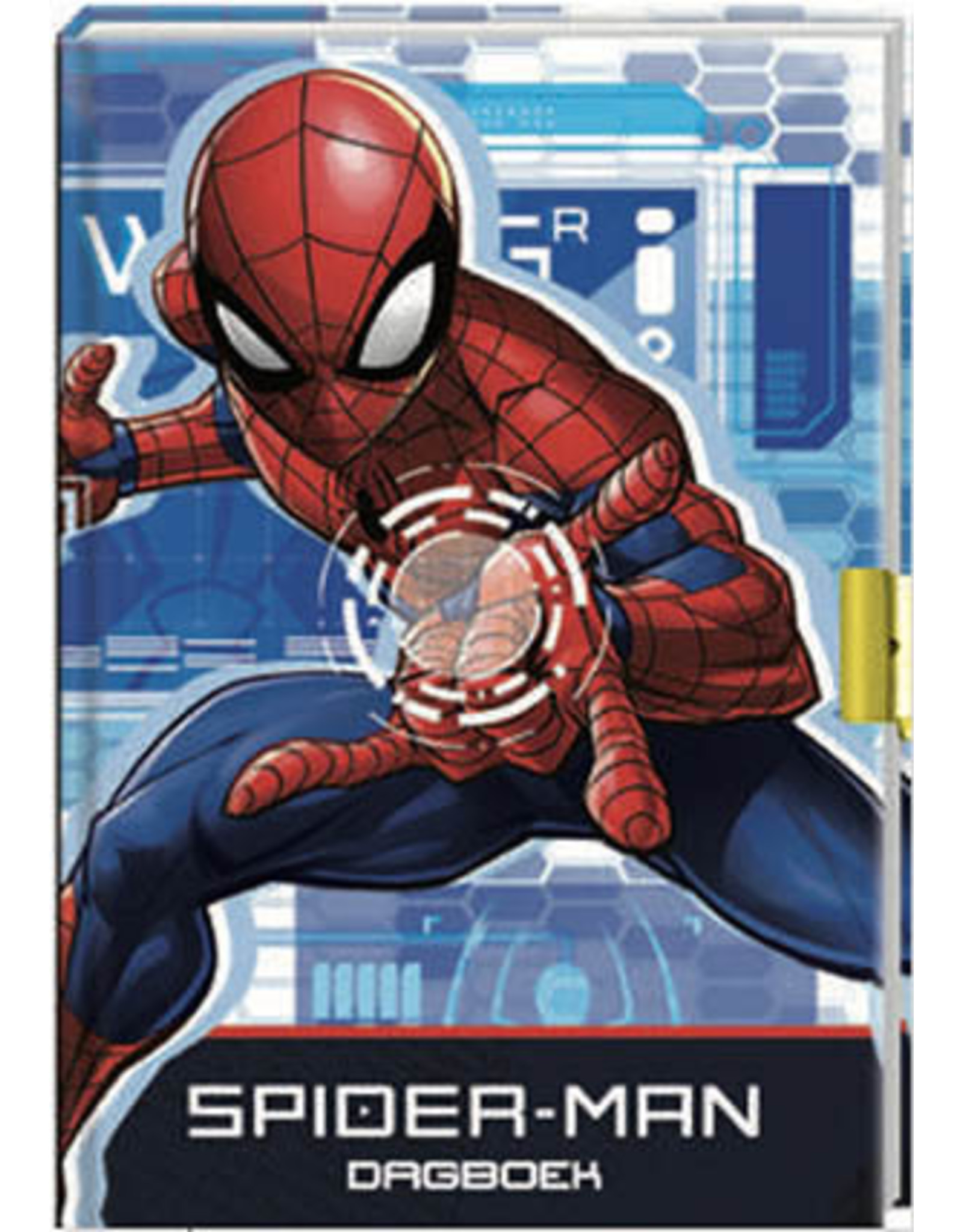 Dagboek met cijferslot "Spider-Man"