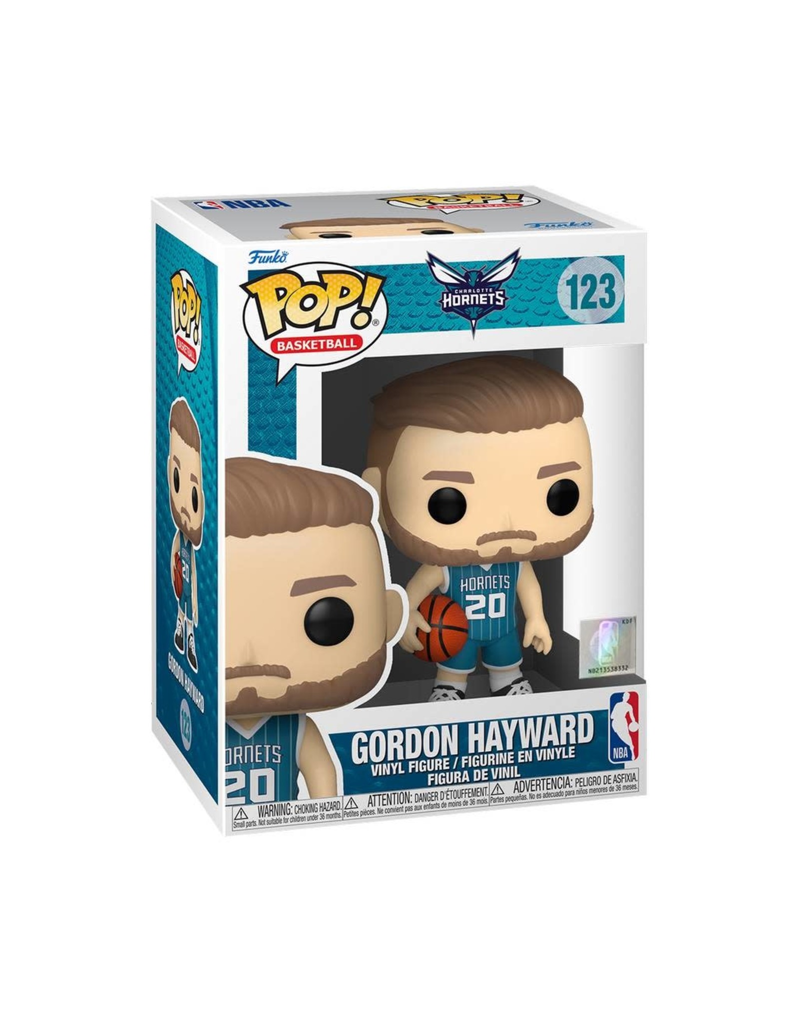 Funko Funko Pop! Basketball nr123 Gordon Hayward
