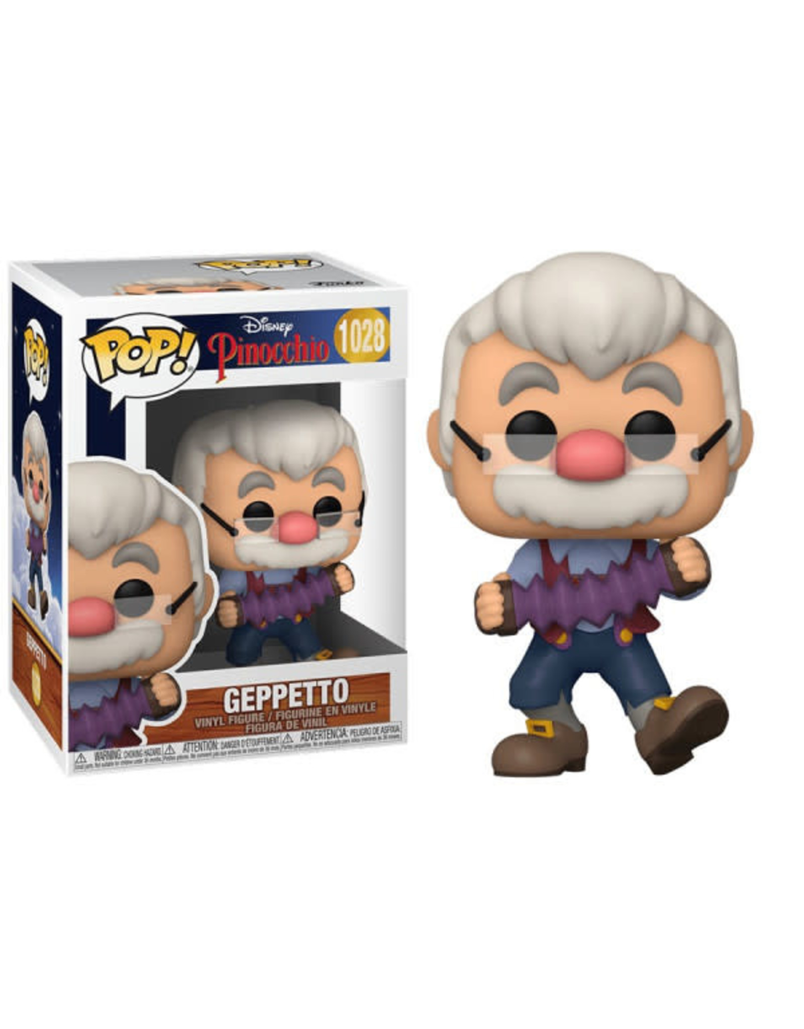 Funko Pop! Funko Pop! Disney nr1028 - Geppetto with Accordion